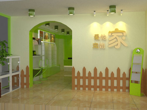 給加盟商裝修設(shè)計的效果圖