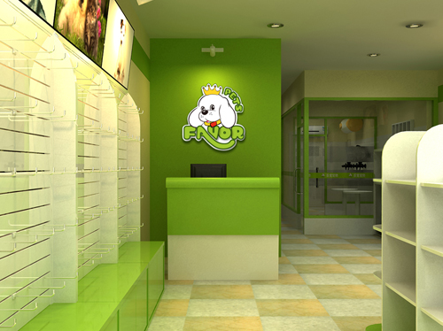 寵物店裝修設(shè)計(jì)圖