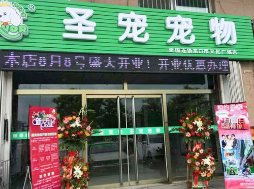 圣寵山東龍口市文化廣場寵物店開業優惠 消費送豪禮