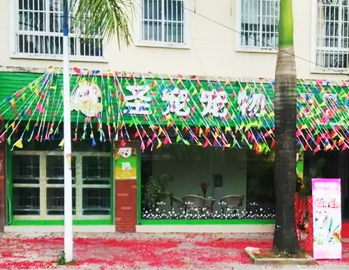 圣寵芒市花園寵物加盟店