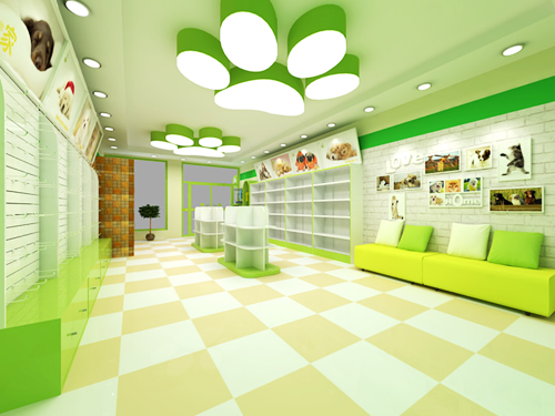 圣寵河南商丘寵物店裝修效果圖