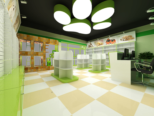 圣寵廣安正元假日廣場(chǎng)店裝修效果圖